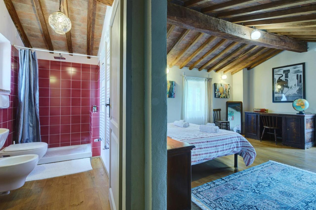 Casa Di Leo With Pool Villa Radicondoli Luaran gambar